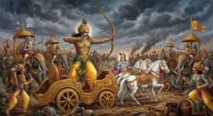 The triumph of Arjuna and the despair of Duryodhana 3 OrangeNews9 OrangeNews9