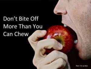 Don't bite off an 'Apple' more than you can chew! 3 OrangeNews9 OrangeNews9