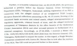 TCA Seeks Clarity on CID Probe 5 OrangeNews9 OrangeNews9